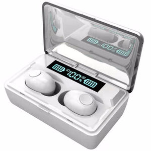 ÉCOUTEURS 6D SANS FIL ORIGINAL AVEC POWER BANK INTEGÉ