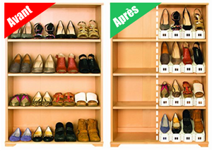 RANGE-CHAUSSURE (PACK DE 6 PIÈCES)