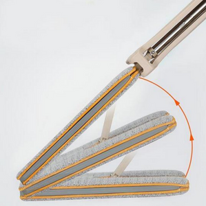EASY-MOP Serpillière Rotative avec Seau Coulissant