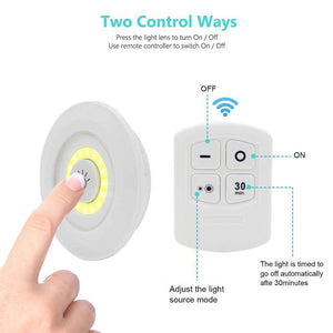 LED light avec télécommande ( 3 pièces )