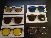 Charger l&#39;image dans la galerie, ENSEMBLE LUNETTES DE SOLEIL 6 en 1