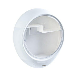 Boîte de rangement murale, pour les cosmétiques et les produits du salle de bain.